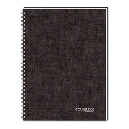 Mead Products Mead  Cambridge Limited  QuickNotes Planner, Ruled, 5 3/8 x 8, White, 80 Sheets/Pad 6096